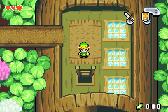 Link betritt das Faßhaus